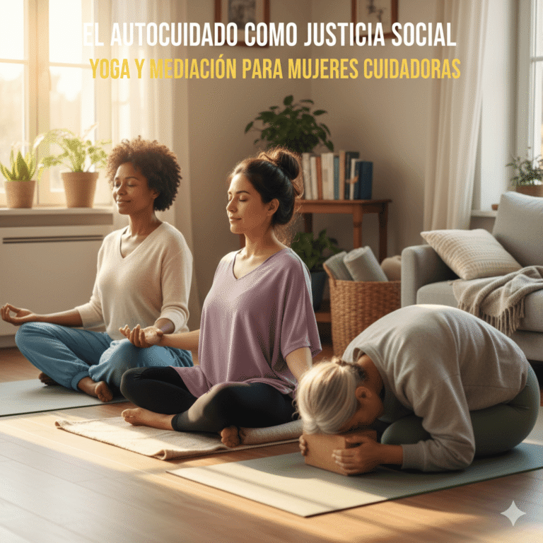 El Autocuidado como Justicia Social: 3 Prácticas de Yoga y Meditación para Mujeres Cuidadoras